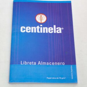 Libreta Almacenero Centinela