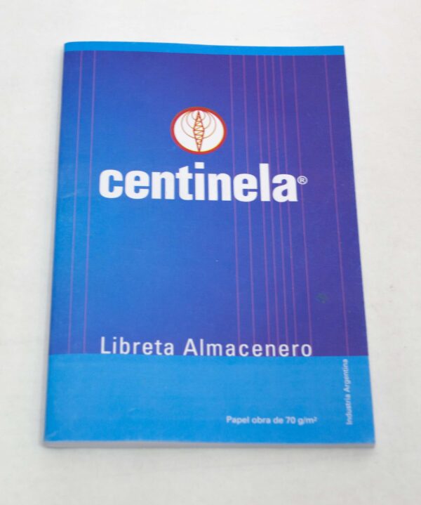 Libreta Almacenero Centinela