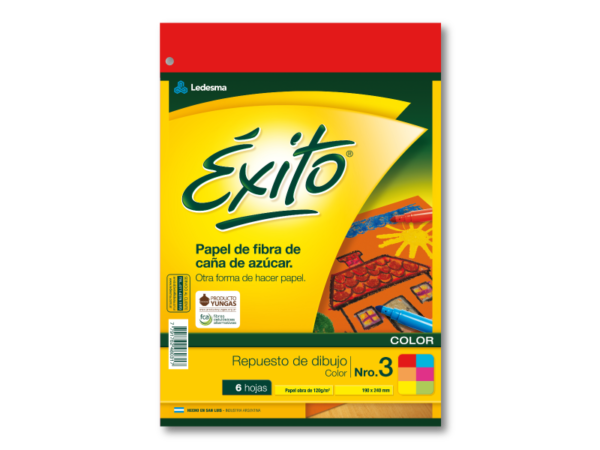 Repuesto De Dibujo N3 De Color Exito