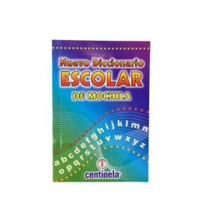 Diccionario Escolar De Mochila Centinela