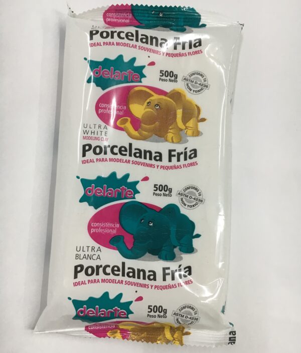 Porcelana Fria Delarte 500Gr