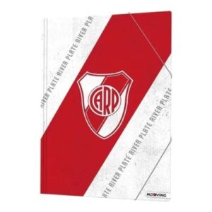 Carpeta 3 Solapa Con Elastico Mooving River Plate