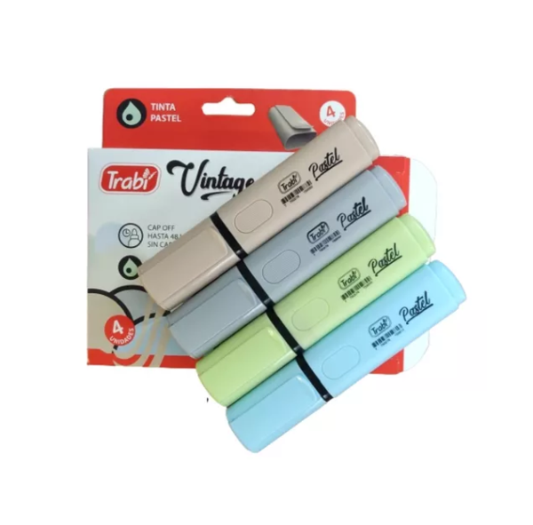 Resaltador Vintage Trabi X 4 Unid