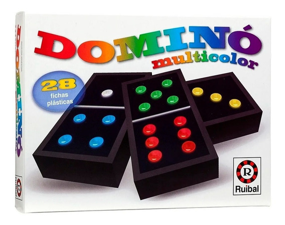 Juego Domino Ruibal 28 Fichas Plasticas