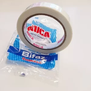 Cinta De Papel Bifaz Doble Faz Auca 18Mmx25Mts