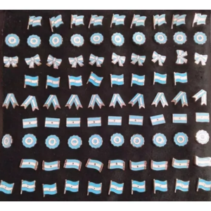 Escarapela Argentina Pin Metalico