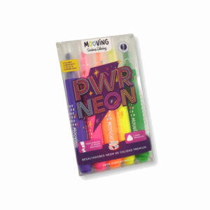 Resaltador Mooving X 5 Unidades Fluo