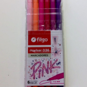 Marcadores Filgo Fino 036 X 6 Pink