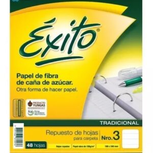 Repuesto Exito N3 X 48 Hojas Tradicional