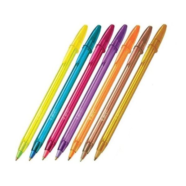 Boligrafo Bic Colores Fashion X 1 Unidad
