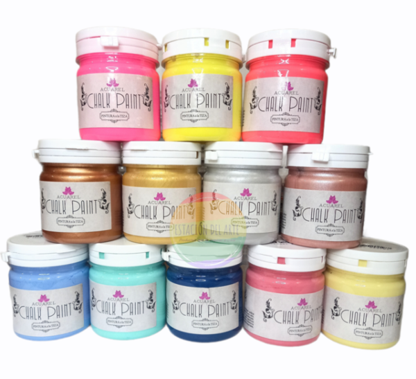 Pintura A La Tiza Acuarel Pote 200Gr