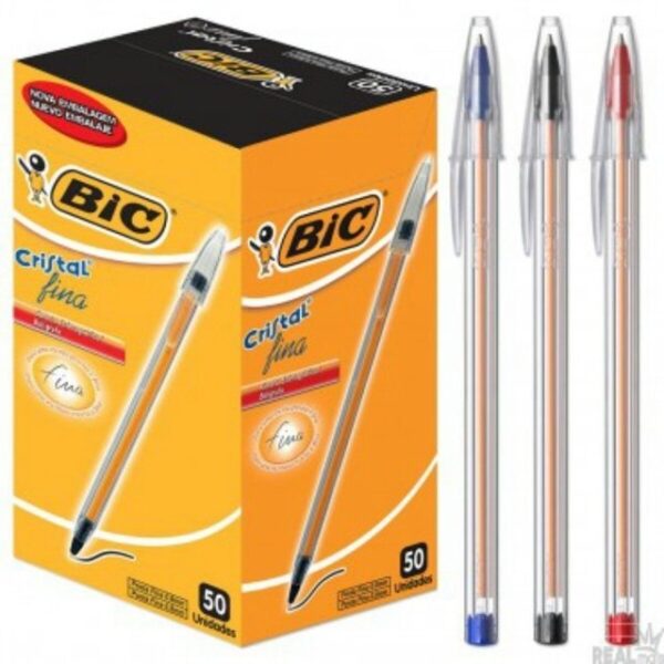 Boligrafo Bic Cristal Fina X 1 Unidad