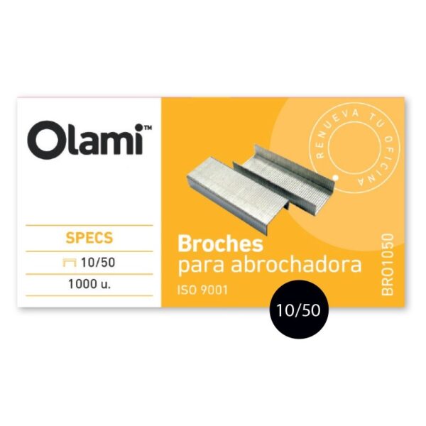 Broches Para Abrochadora N10 Olami