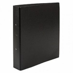 Carpeta Fibra Negra Oficio 2 Aros