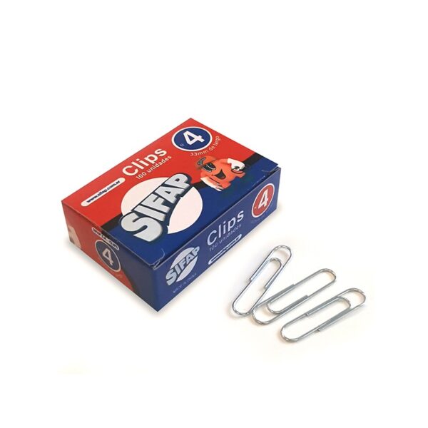 Clips Sifap N4 X 100 Unid