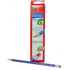 Lapiz Negro Faber Castell Con Goma