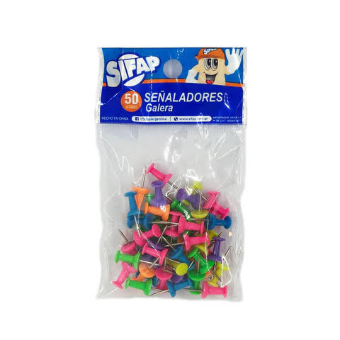 Señaladores Galera Sifap Pastel Bolsa X 50