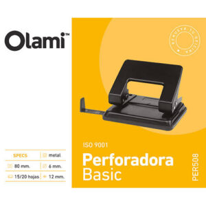 Perforadora Olami Standard 20 Hojas