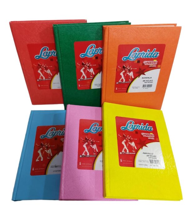 Cuaderno Laprida Tapa Dura 98 Hojas