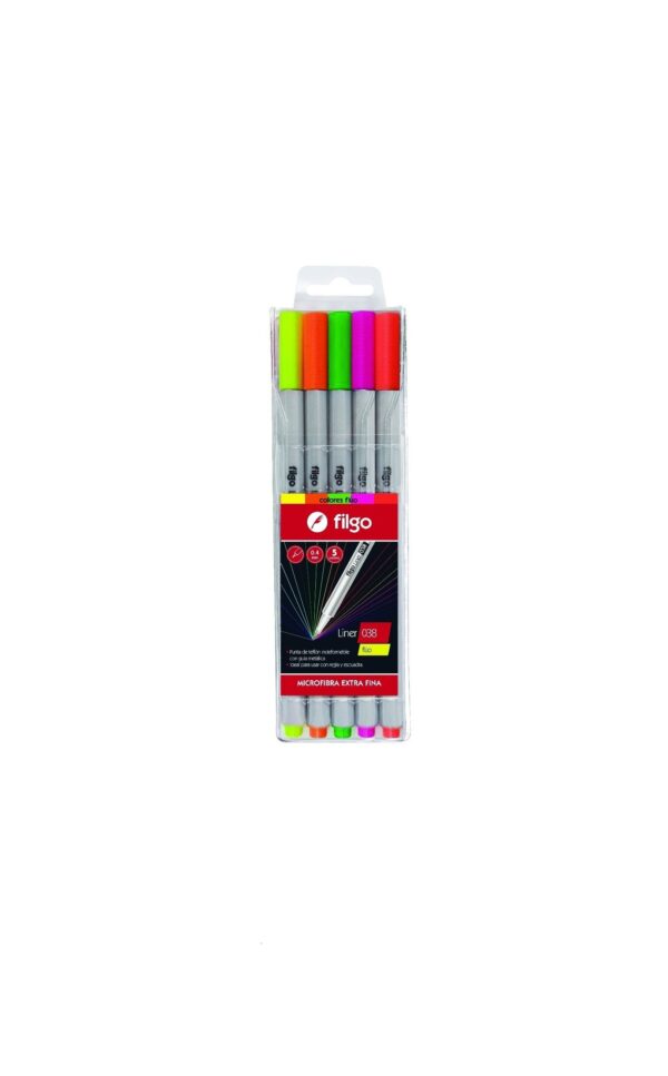 Microfibra Filgo X 5 Unidades Fluo