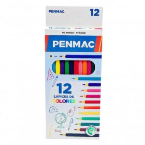 Lapices De Colores Penmac X12 Colores