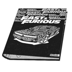 Carpeta Mooving 3 Anillos Rapido Y Furioso