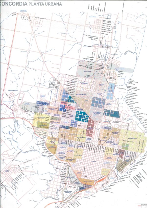 Mapa Nº3 Del Plano De Concordia
