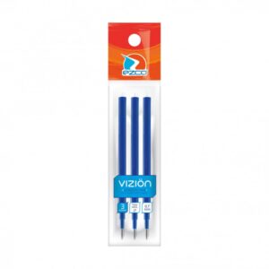 Repuesto De Boligrafo Borrable Ezco Vizion X 3 Unidades