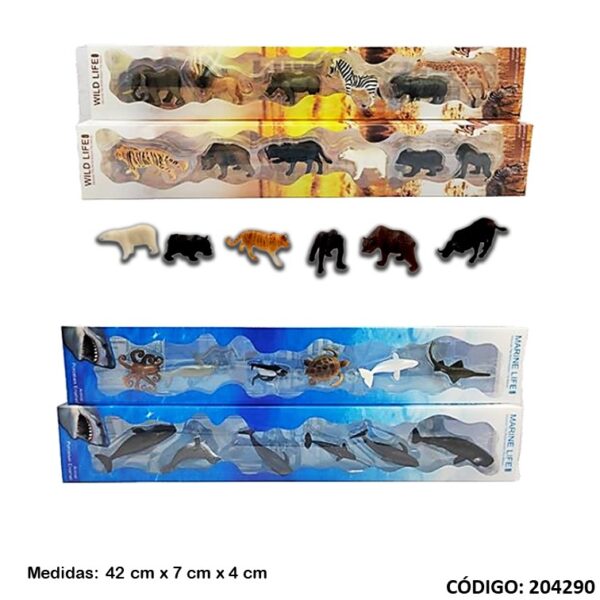 Jgos Blower Animales X6U. Peces