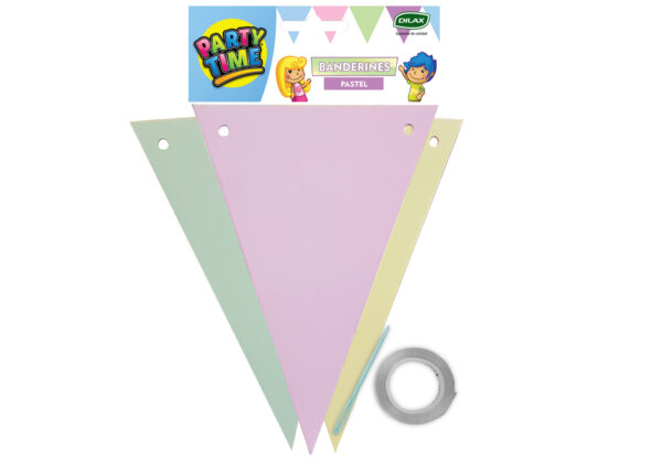 Banderin Dilax Color Pastel