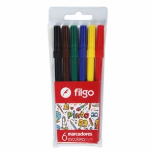Fibras Escolares Filgo X 6 Unidades