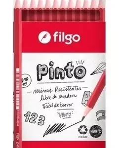 Lapiz Negro Filgo X 12 Unidades
