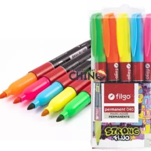 Marcadores Filgo 040 Fluo X 5 Unidades
