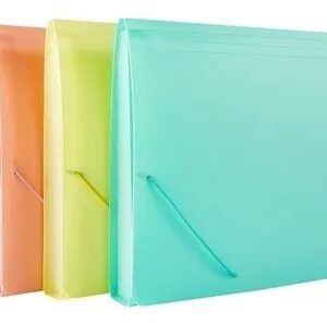 Carpeta Clasificadora A4 Pastel Con Ventana