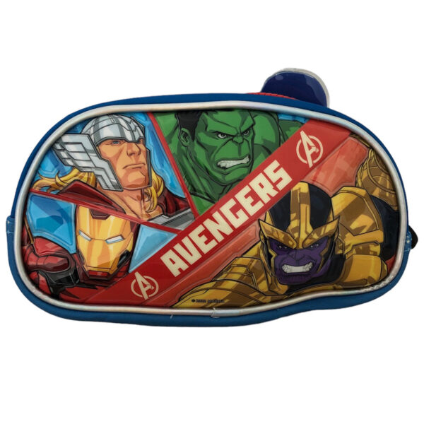 Cartuchera Cresko 2 Cierre Con Relieve Marvel Avengers (SP866)