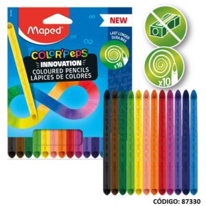 Lapices De Colores Maped Infinity x 12 Unidades