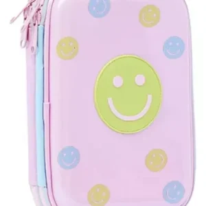 Cartuchera Mooving 2 Pisos Con Relieve Smile Club (1514304)
