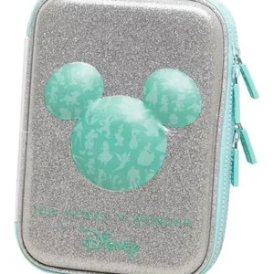 Cartuchera Mooving Disney 2 Piso Con Glitter (1514118)