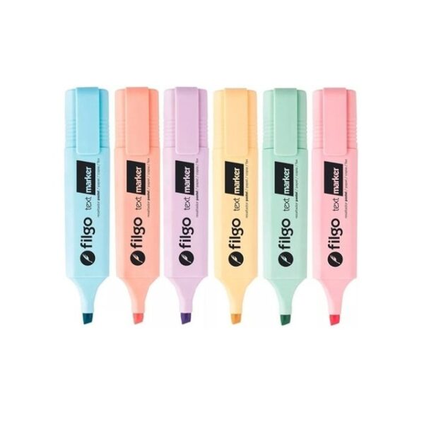 Resaltador Filgo Color Pastel x 1 Unidad