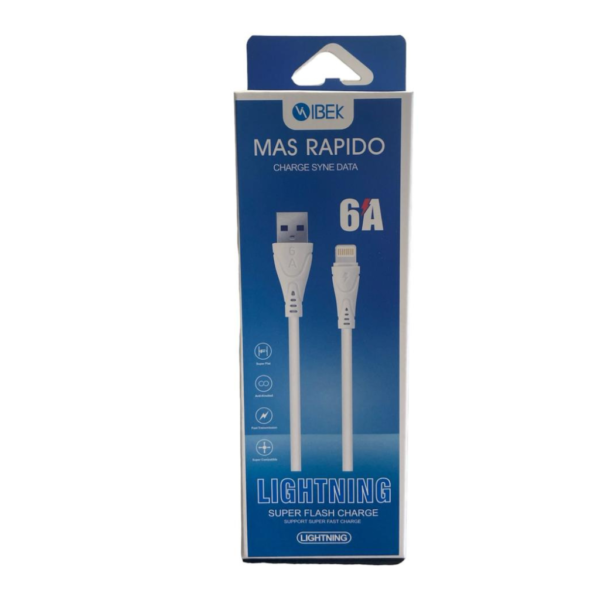 CABLE IBEK MICRO USB 6A CB61