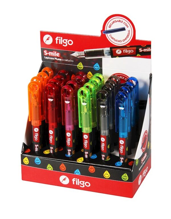 Pluma Smile Filgo Tinta Azul