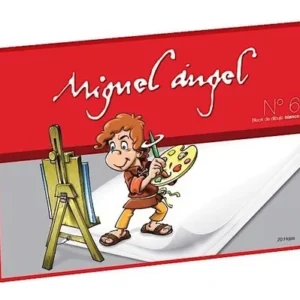 Block De Dibujo Miguel Angel N°6 Blanco