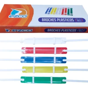 BROCHES NEPACOS PLASTICO X 50 UNID EZCO