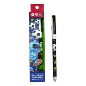 Roller Filgo Gel Borrable + Repuesto Fantasía Futb