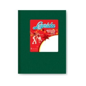 CUADERNO LAPRIDA TAPA DURA 194 HOJAS VERDE
