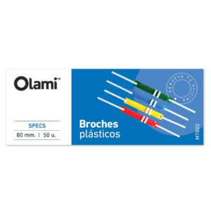 BROCHE NEPACO OLAMI Nº2L X 50 METALICO