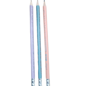 Lapiz Negro Kiruki Con Goma Pastel