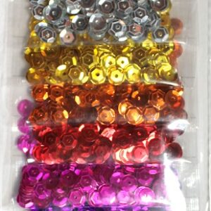 Lentejuelas Sifap Surtidas x 9 Colores
