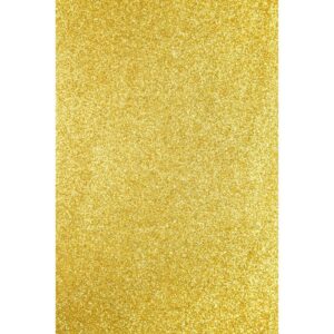 Cartulina A4 Con Glitter Dorado