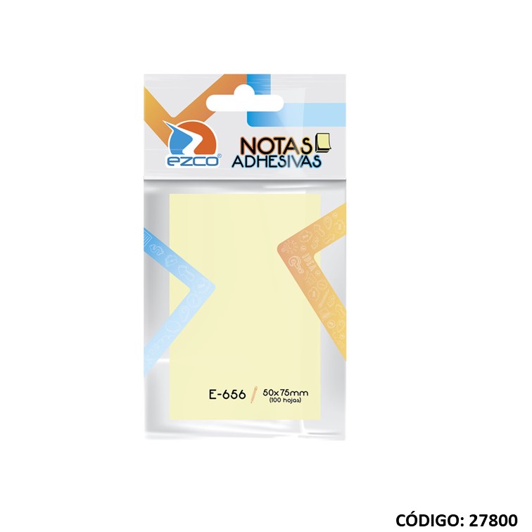 Notas Adhesivas Ezco E-656